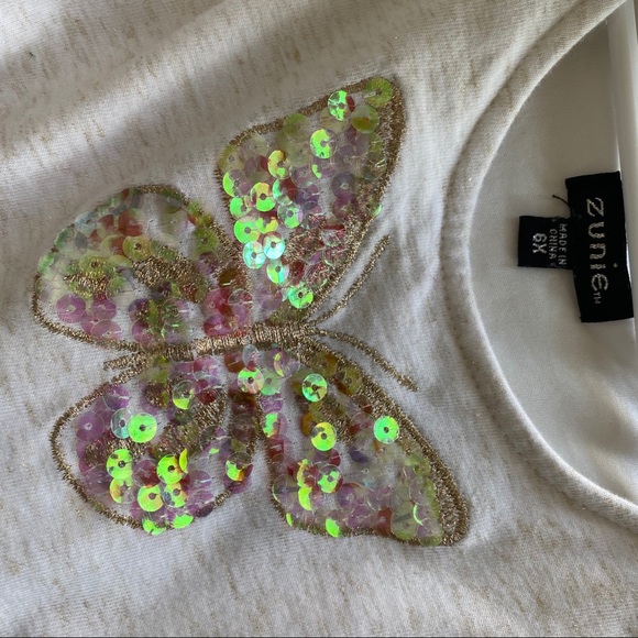 6 years girls dress with tulle pink and off white - Picture 7 of 10